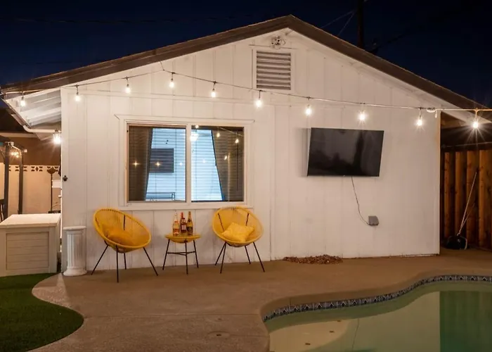 Dom wakacyjny Oak - Boho Oasis Getaway-pool-hottub-zenroom *