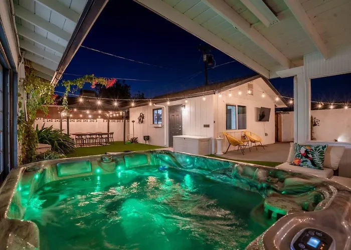 Oak - Boho Oasis Getaway-pool-hottub-zenroom Dom wakacyjny *