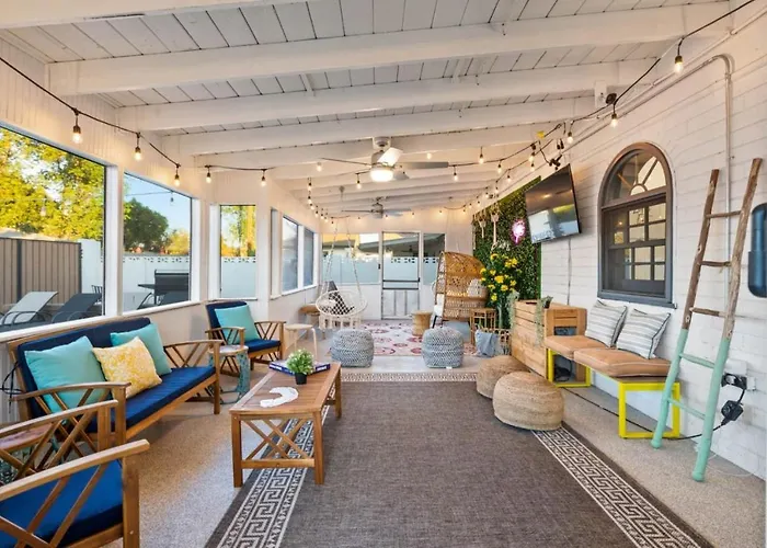 Oak - Boho Oasis Getaway-pool-hottub-zenroom Dom wakacyjny Scottsdale