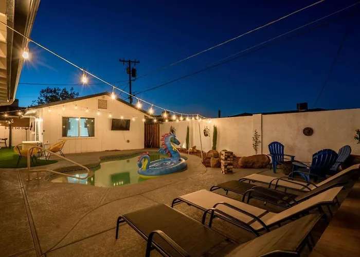 Oak - Boho Oasis Getaway-pool-hottub-zenroom *